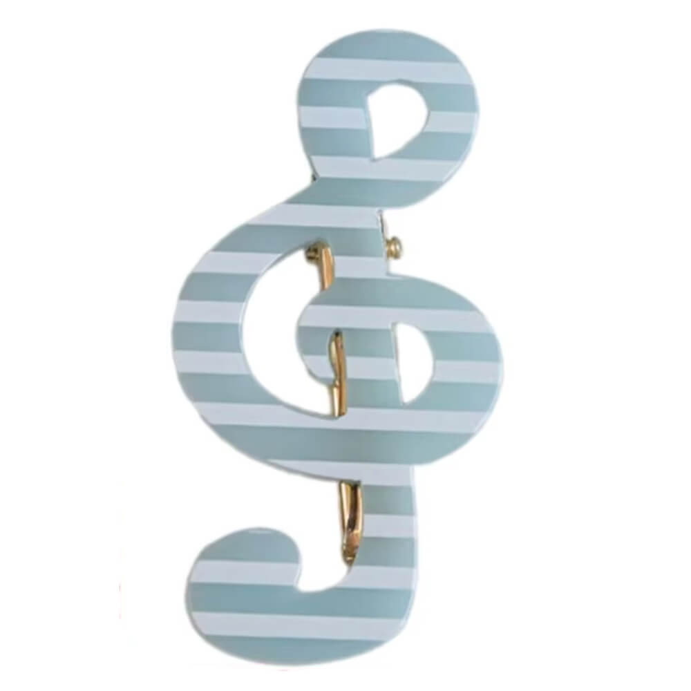 treble clef hair clip boogzel clothing