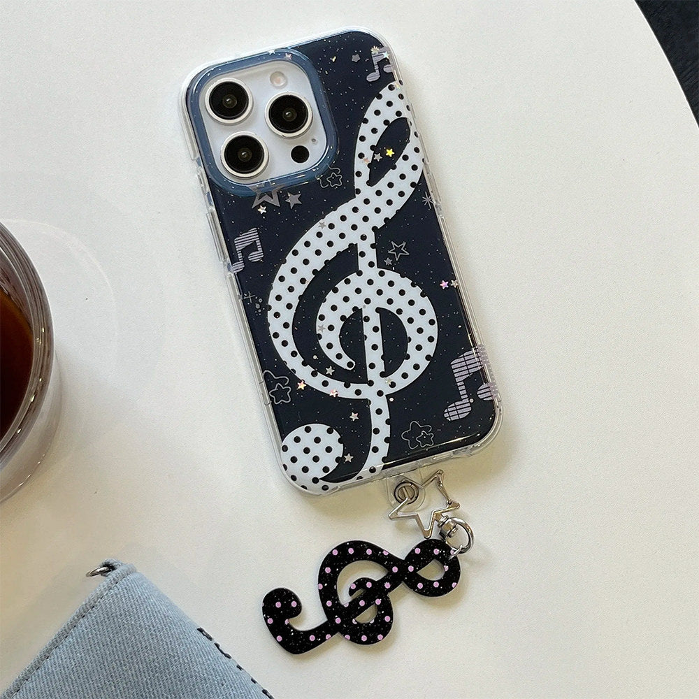 treble clef y2k iphone case boogzel clothing