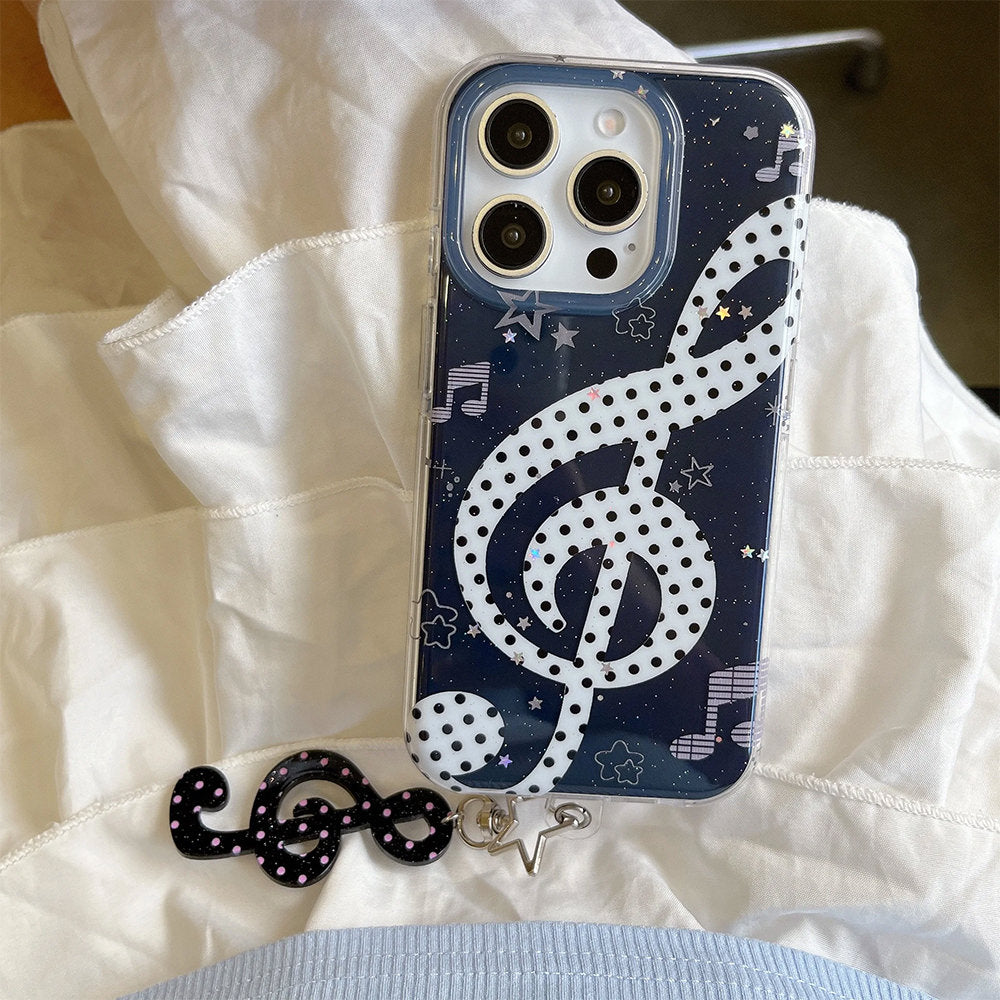 treble clef y2k iphone case boogzel clothing