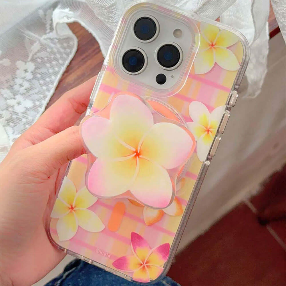 tropical flower iphone case boogzel clothing