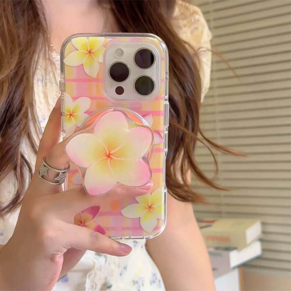 tropical flower iphone case boogzel clothing