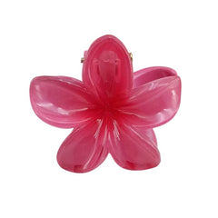 tropical flower 6pcs mini hair clip set boogzel clothing