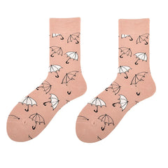 umbrella print socks boogzel clothing