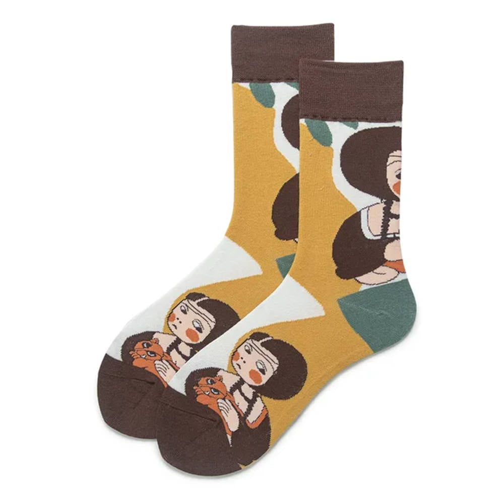 art print socks boogzel clothing