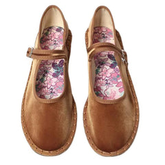 velvet mary jane flats boogzel clothing