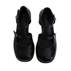 black mary jane sandals boogzel clothing