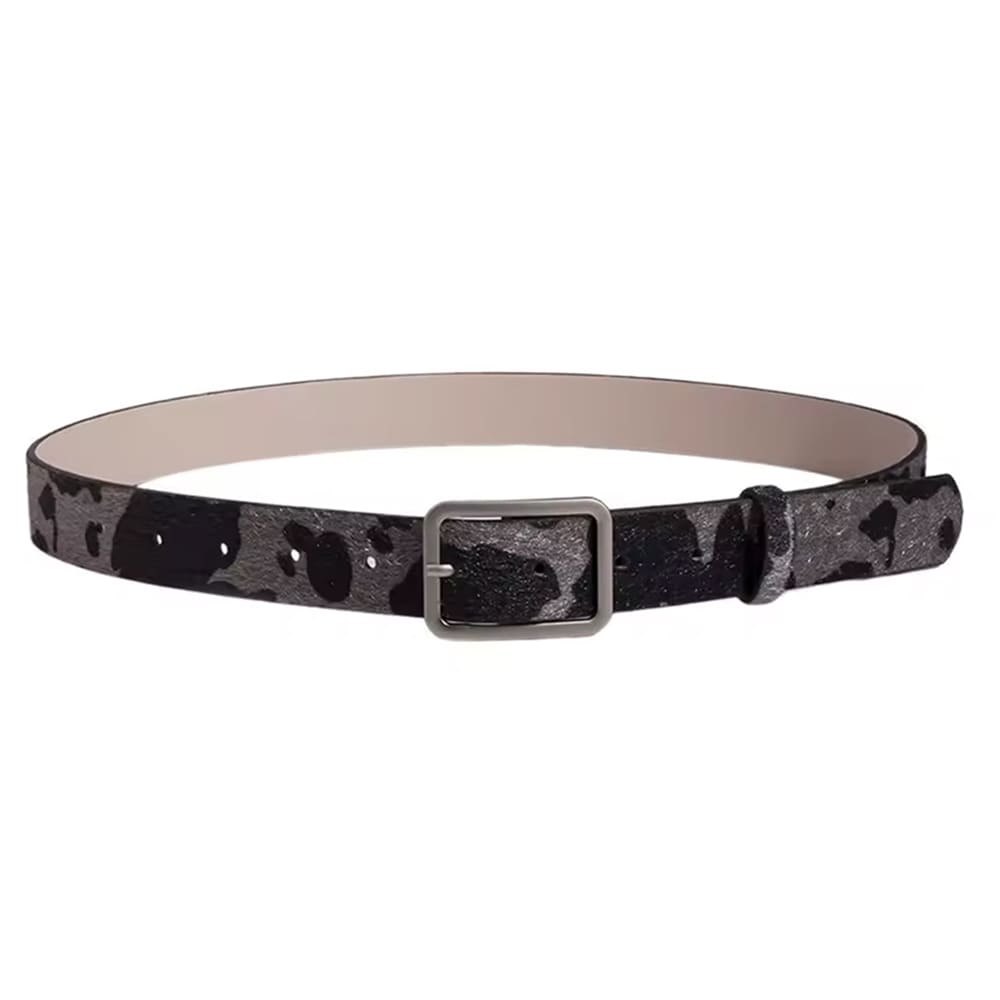 vintage ranch cow print belt boogzel clothing