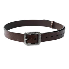 vintage rose pattern leather belt boogzel clothing
