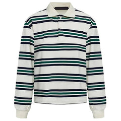 vintage stripe rugby polo boogzel clothing
