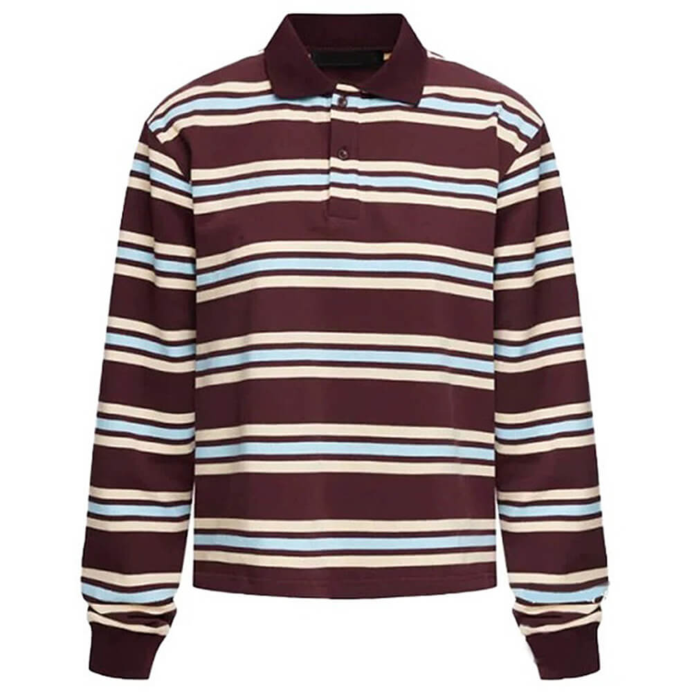 vintage stripe rugby polo boogzel clothing