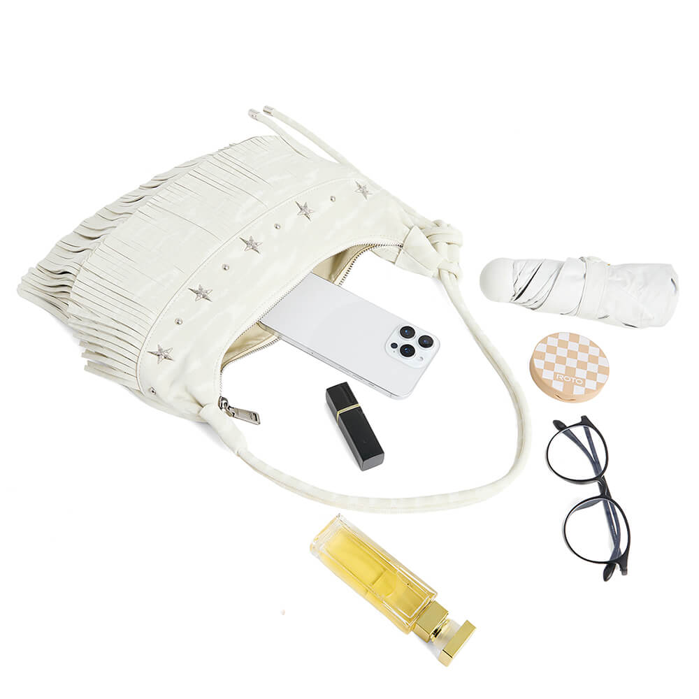 western stardust fringe bag boogzel clothing