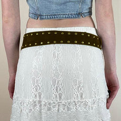 western studded belt boogzel clothing