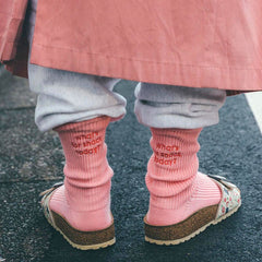 What's For Snack Today embroidery Socks boogzel clothing