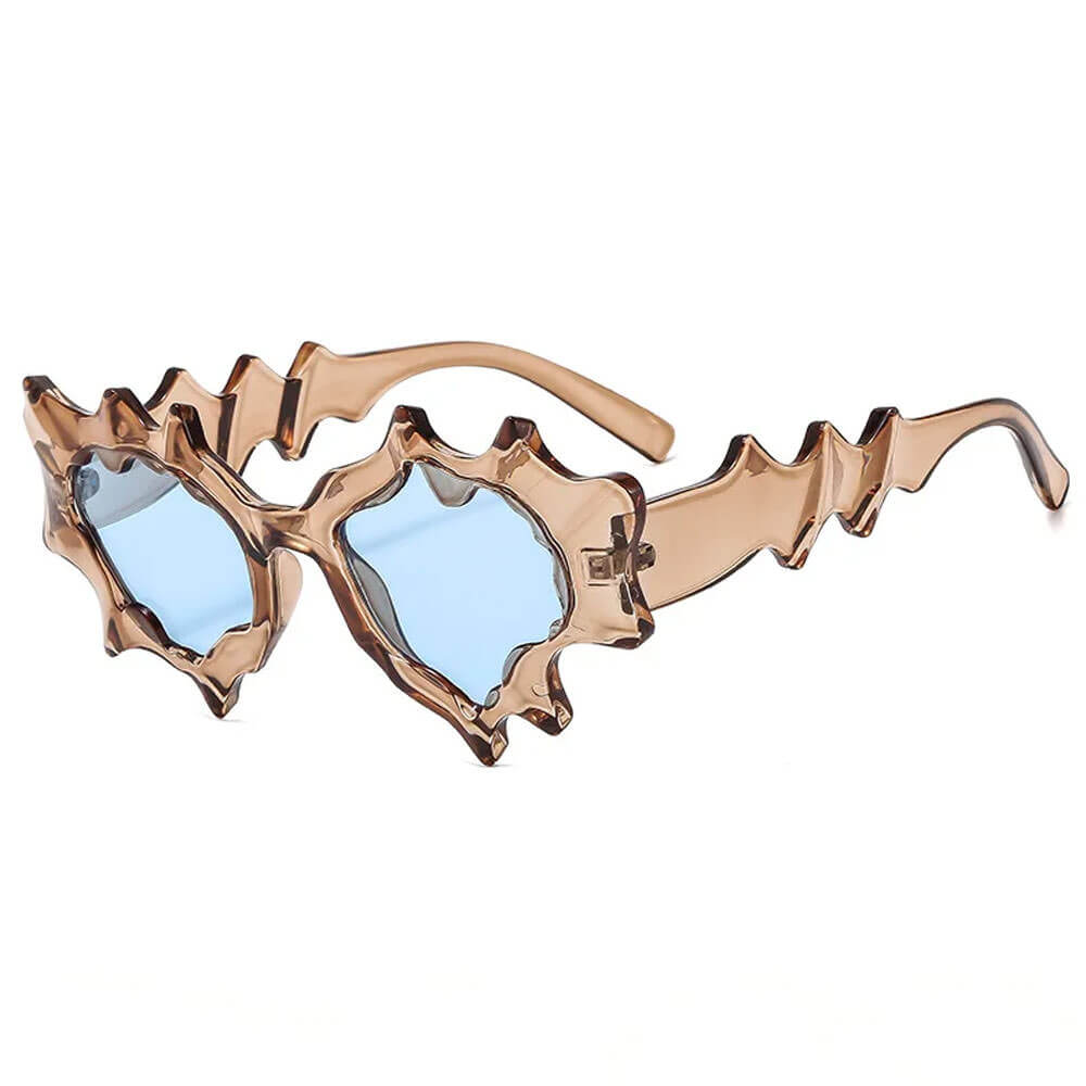 whimsical wavy frame sunglasses boogzel clothing