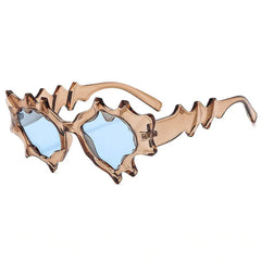 whimsical wavy frame sunglasses boogzel clothing