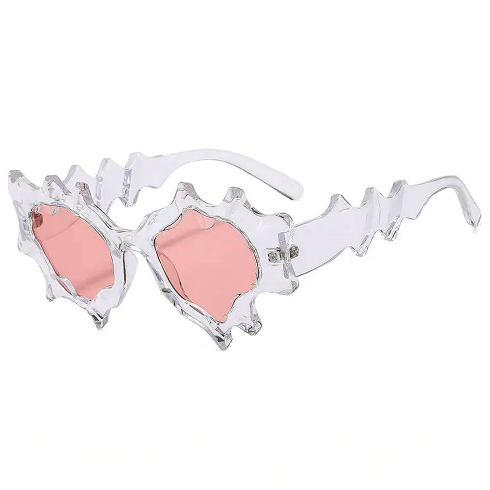 whimsical wavy frame sunglasses boogzel clothing