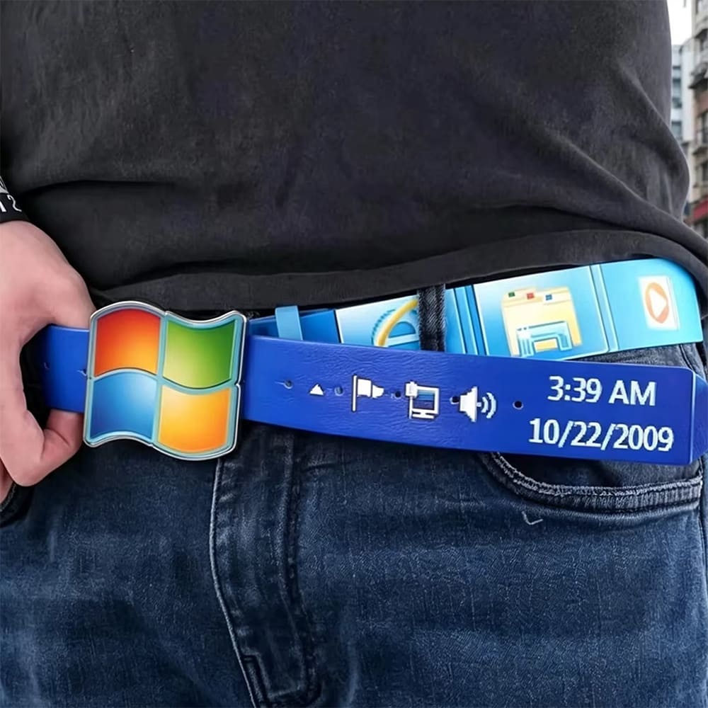 windows xp aesthetic belt boogzel clothing