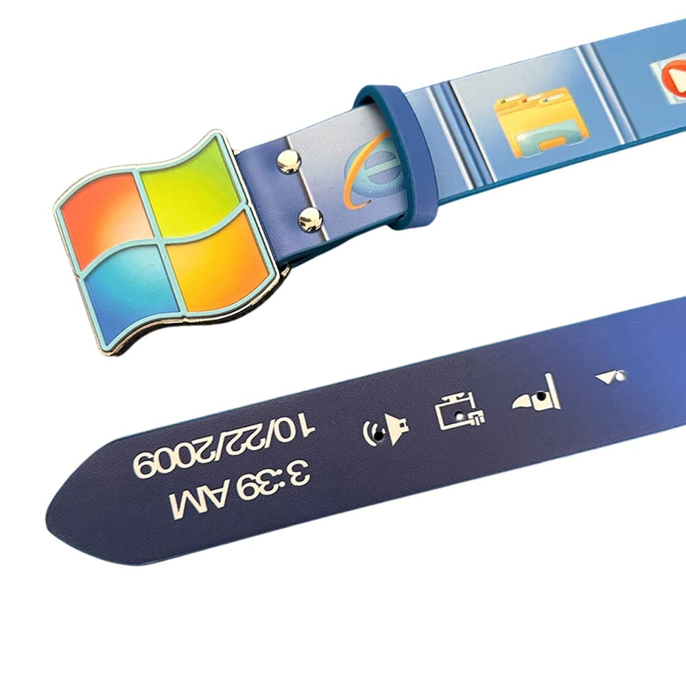 windows xp aesthetic belt boogzel clothing