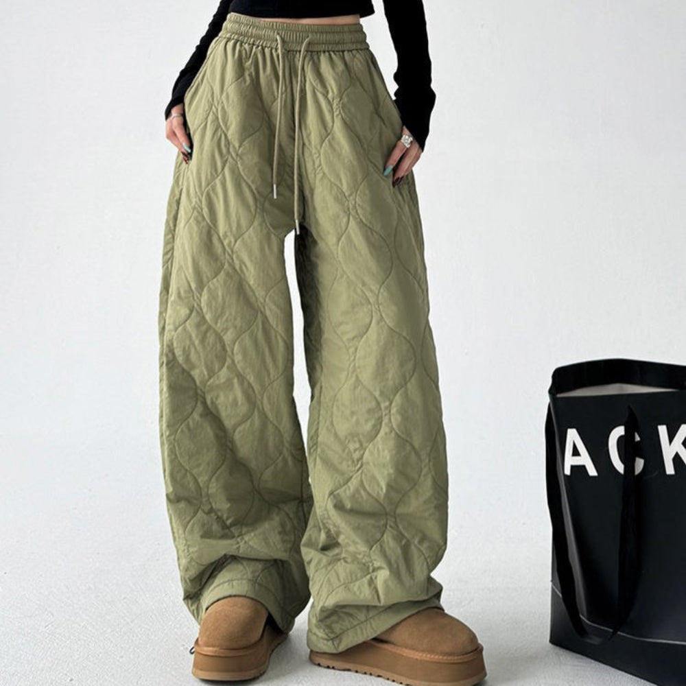 winter skater quilted pants boogzel clothing