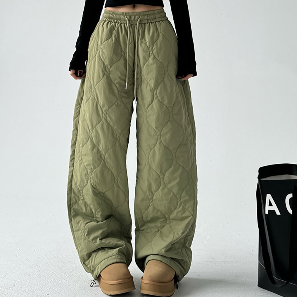 winter skater quilted pants boogzel clothing