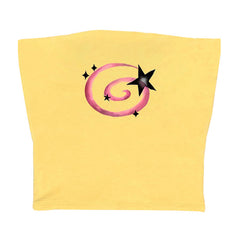 Y2K Aesthetic Star Tube Top boogzel clothing