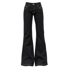 y2k black flared jeans boogzel clothing