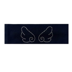 y2k rhinestone angel wings headband boogzel clothing