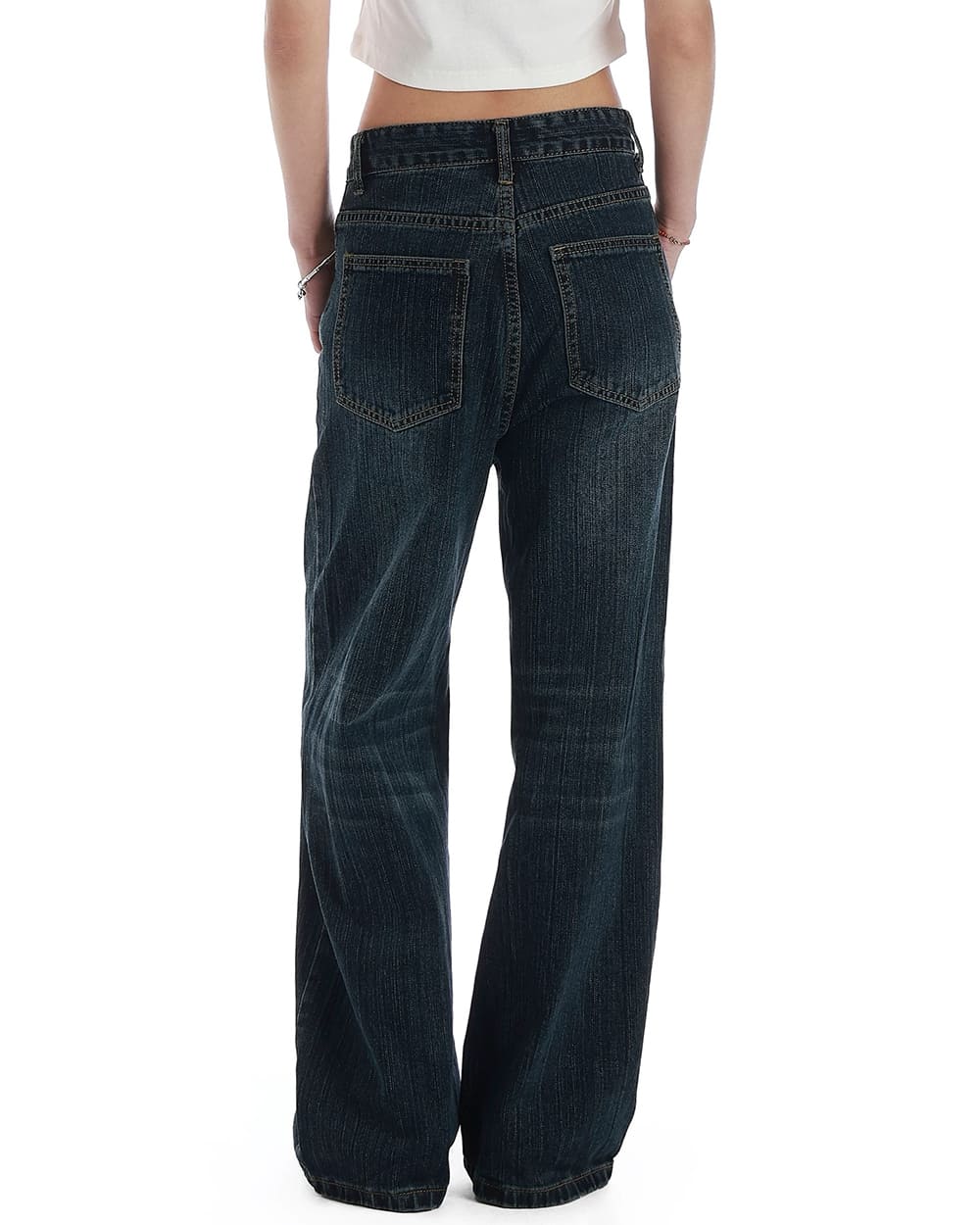 y2k rhinestone star jeans boogzel clothing