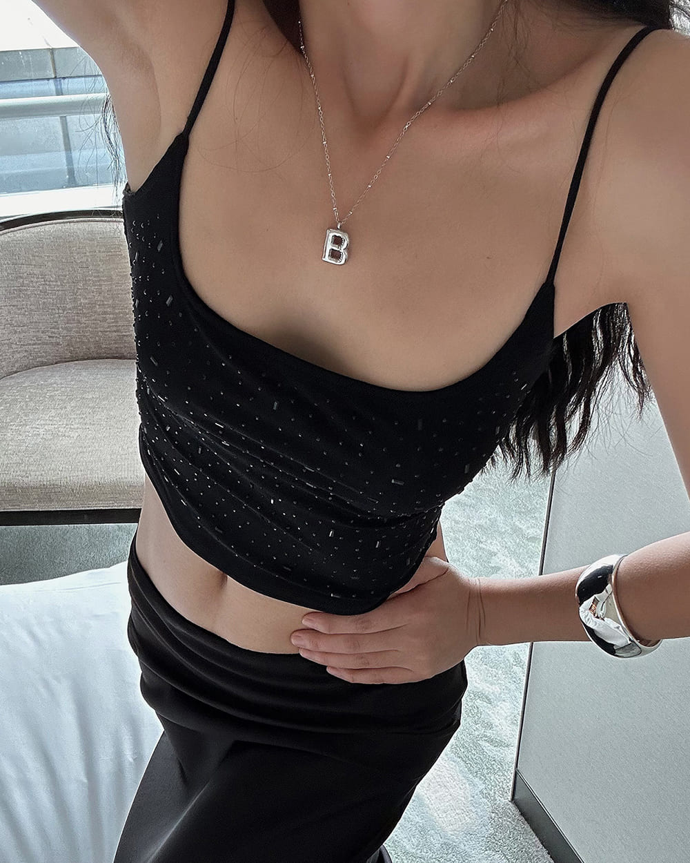 y2k rhinestone tank top boogzel clothing