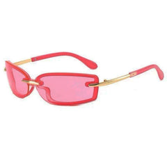 y2k rimless sunglasses boogzel clothing