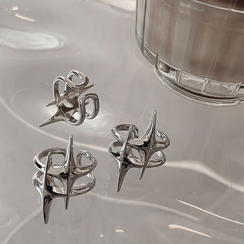  Star Aesthetic Ring boogzel clothing