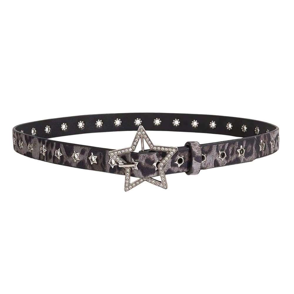 y2k star studded belt boogzel clothing