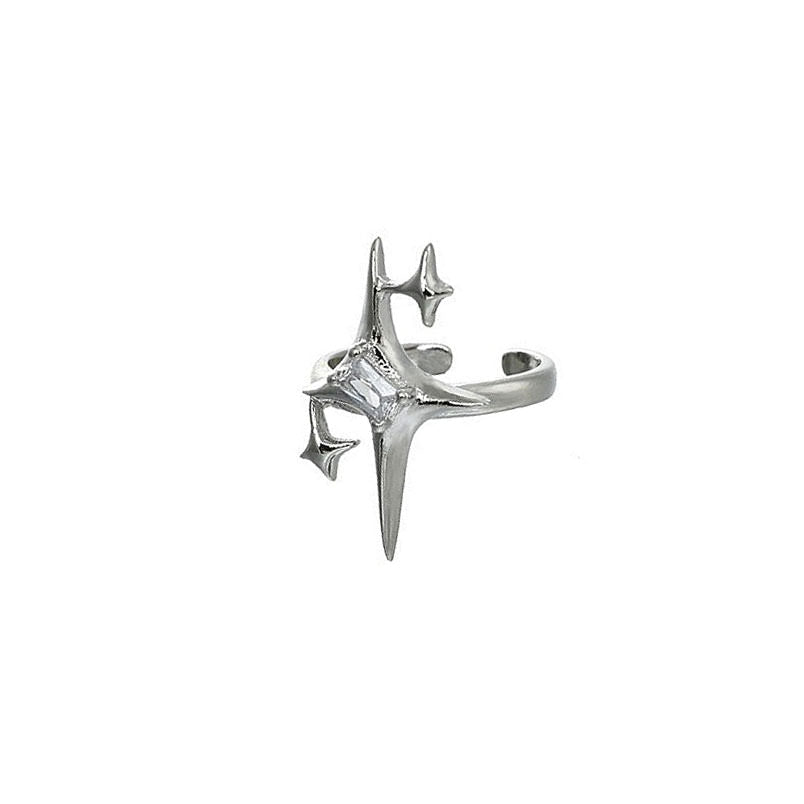 Y2K Shining Star Ring bogzel clothing
