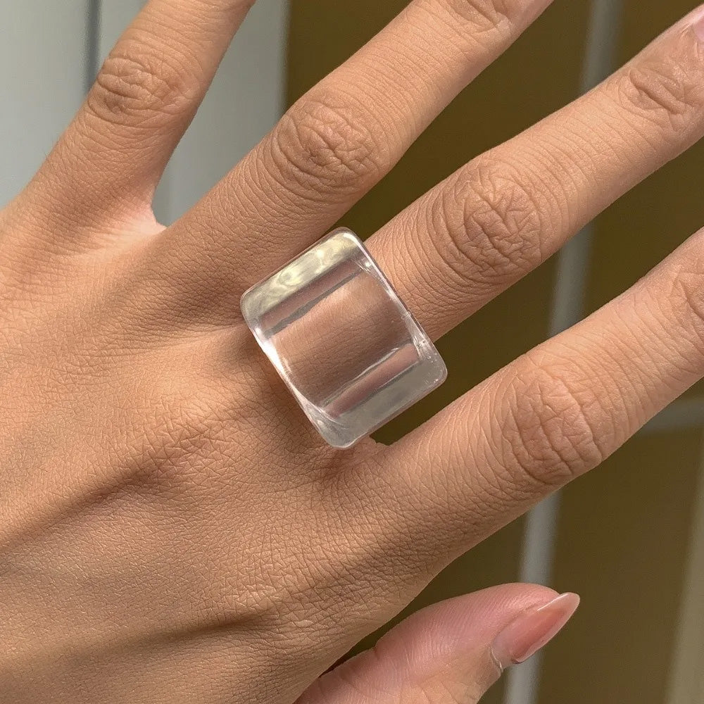 cube chunky ring boogzel clothing