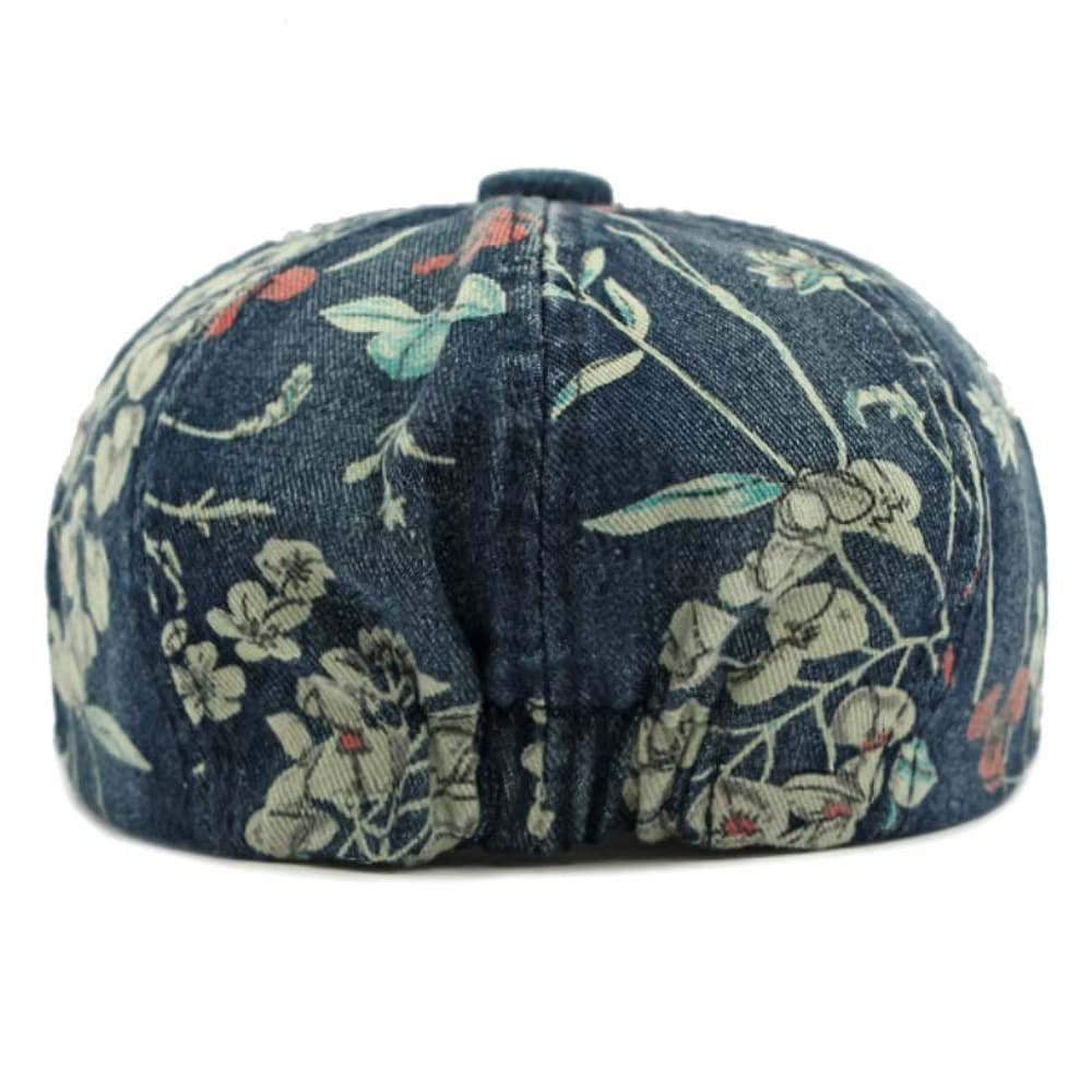 y2k aesthetic floral denim cap boogzel clothing