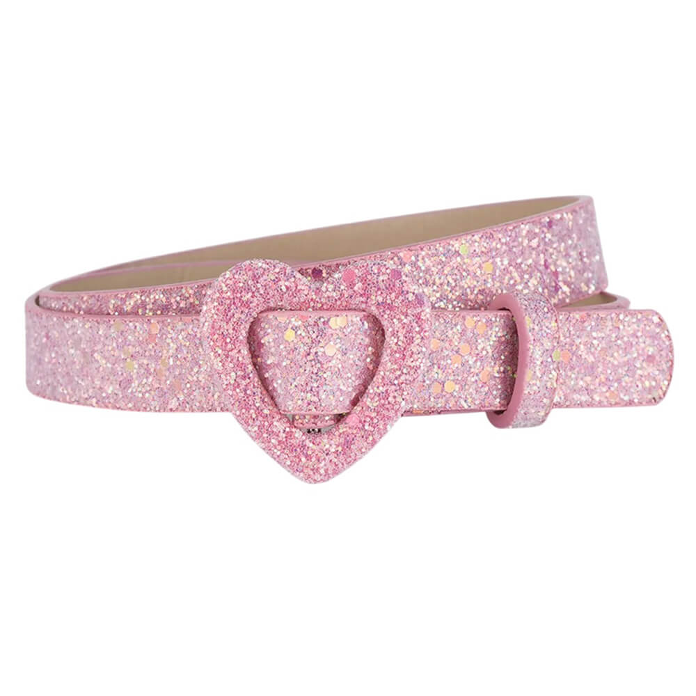y2k diva heart buckle belt boogzel clothing