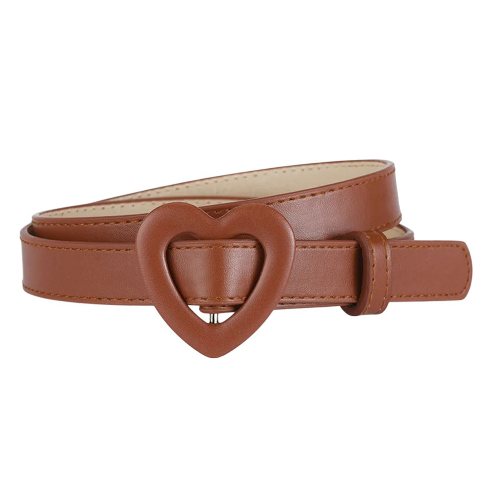 y2k diva heart buckle belt boogzel clothing