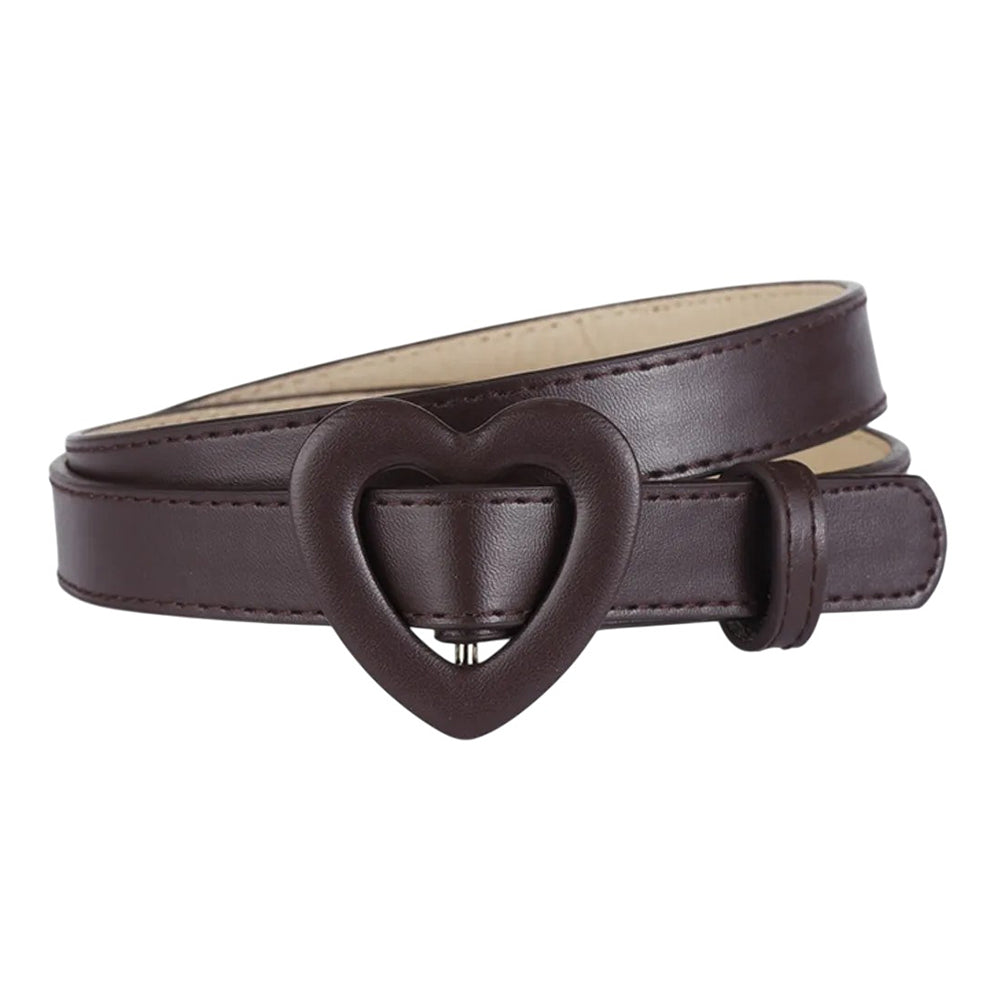 y2k diva heart buckle belt boogzel clothing