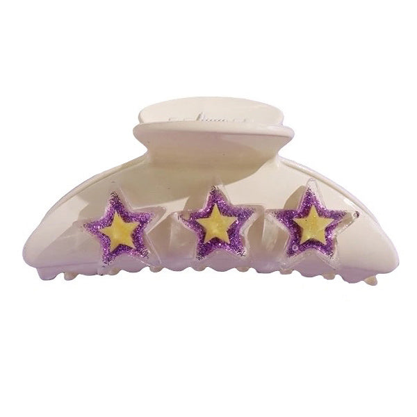 y2k glitter star hair claw boogzel clothing