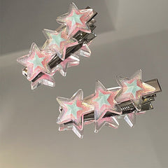y2k glitter star hair clip boogzel clothing