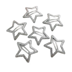 y2k glitter star hair clips boogzel clothing