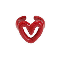 y2k heart chunky ring boogzel clothing