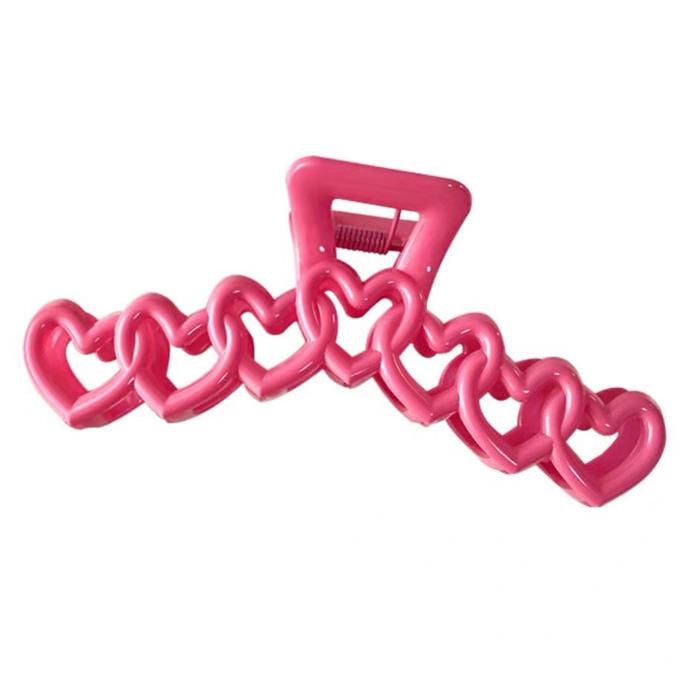 y2k hearts hair claw boogzel clothing