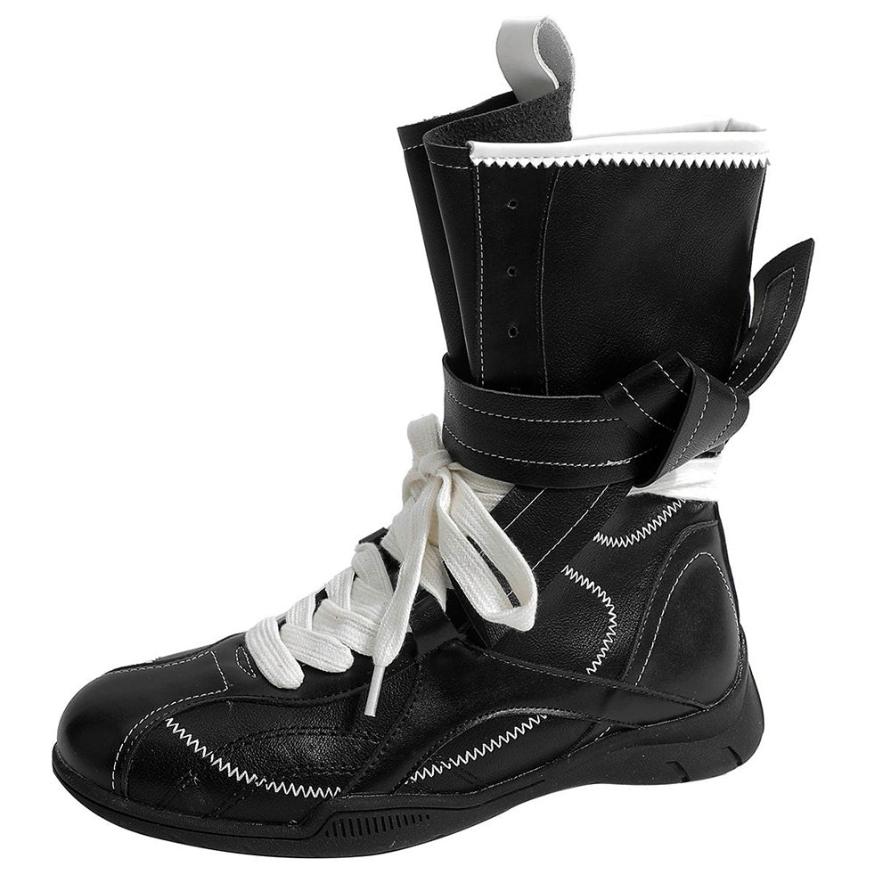 y2k high top sneakers boots hybrid boogzel clothing