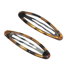 y2k leopard hair clips boogzel clothing