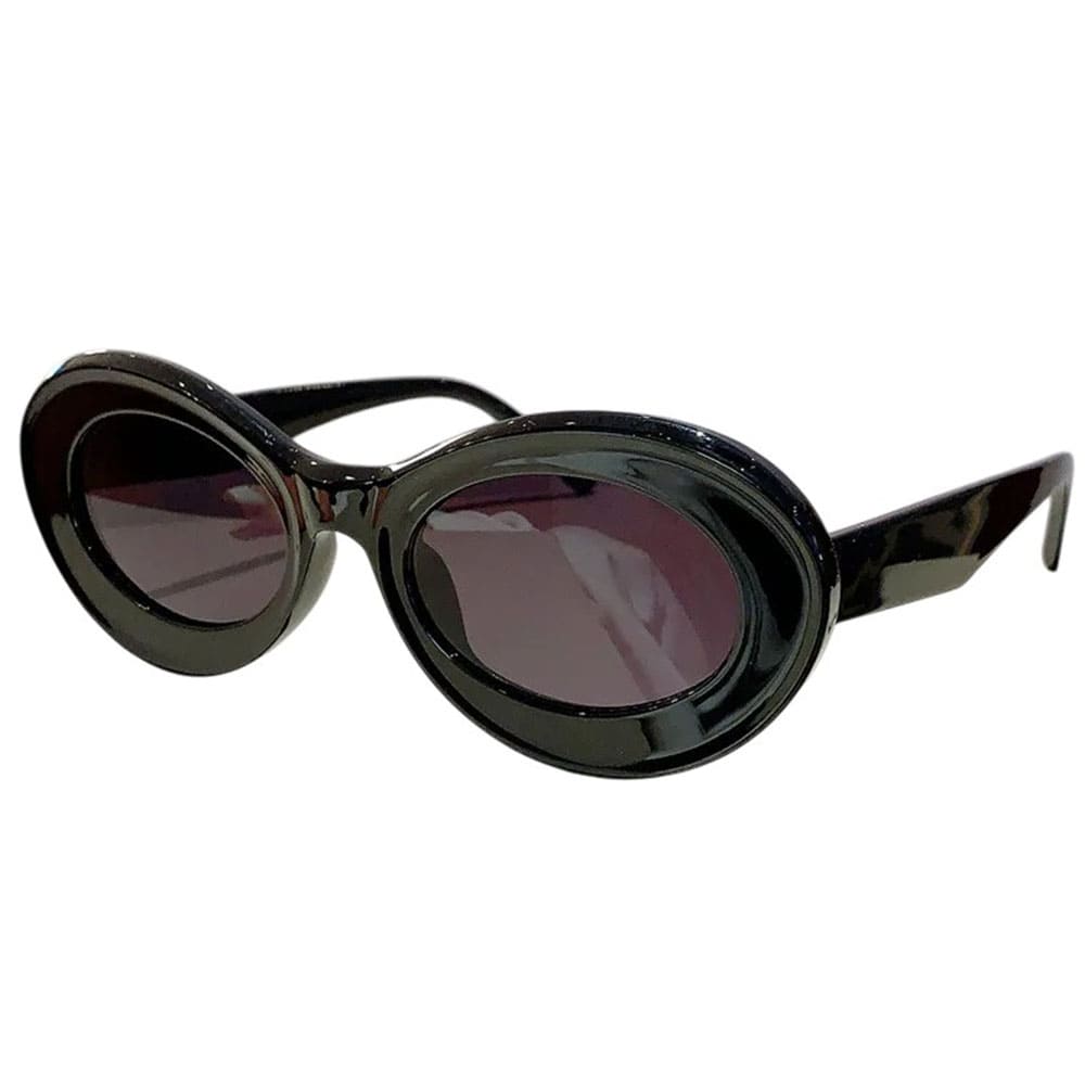 y2k oval chunky frame sunglasses boogzel clothing