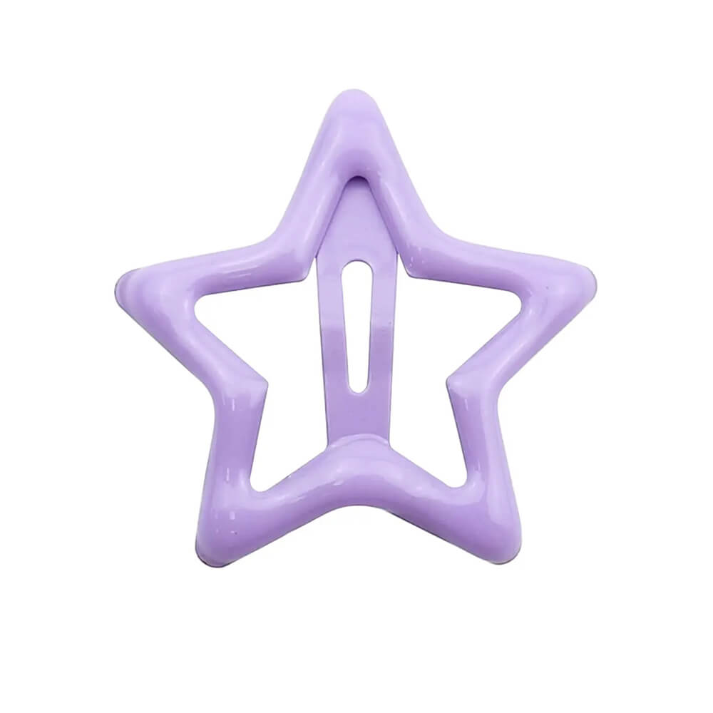y2k pastel star hair clips boogzel clothing