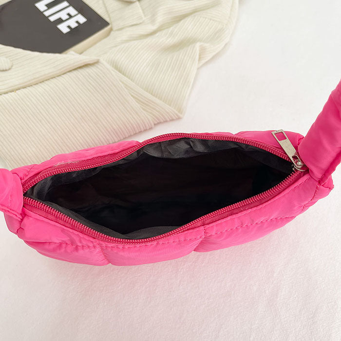 y2k puffer baguette bag boogzel clothing