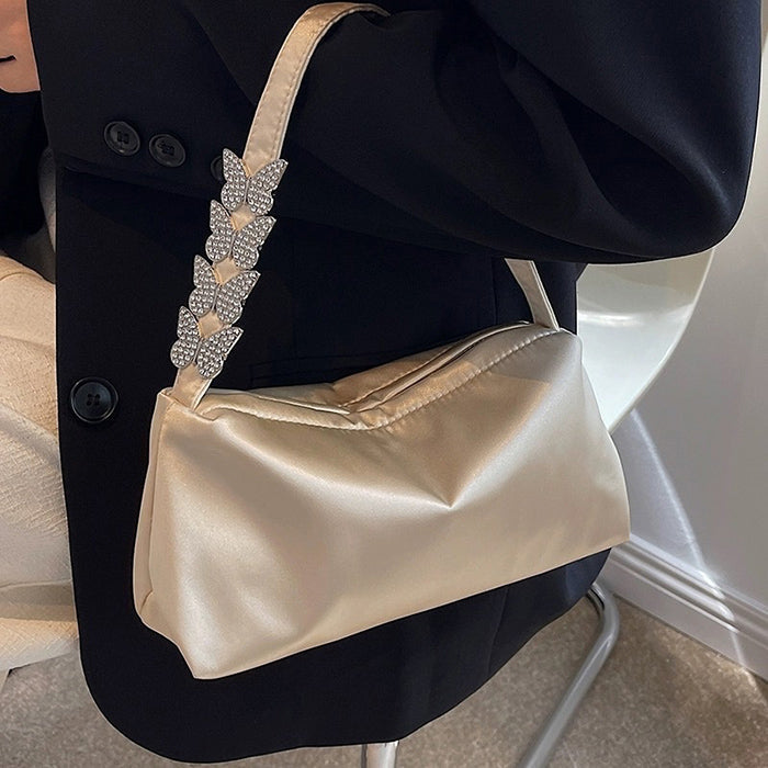 y2k rhinestone butterfly bag boogzel clothing