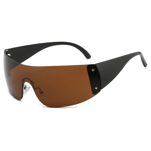 y2k rimless sunglasses boogzel clothing